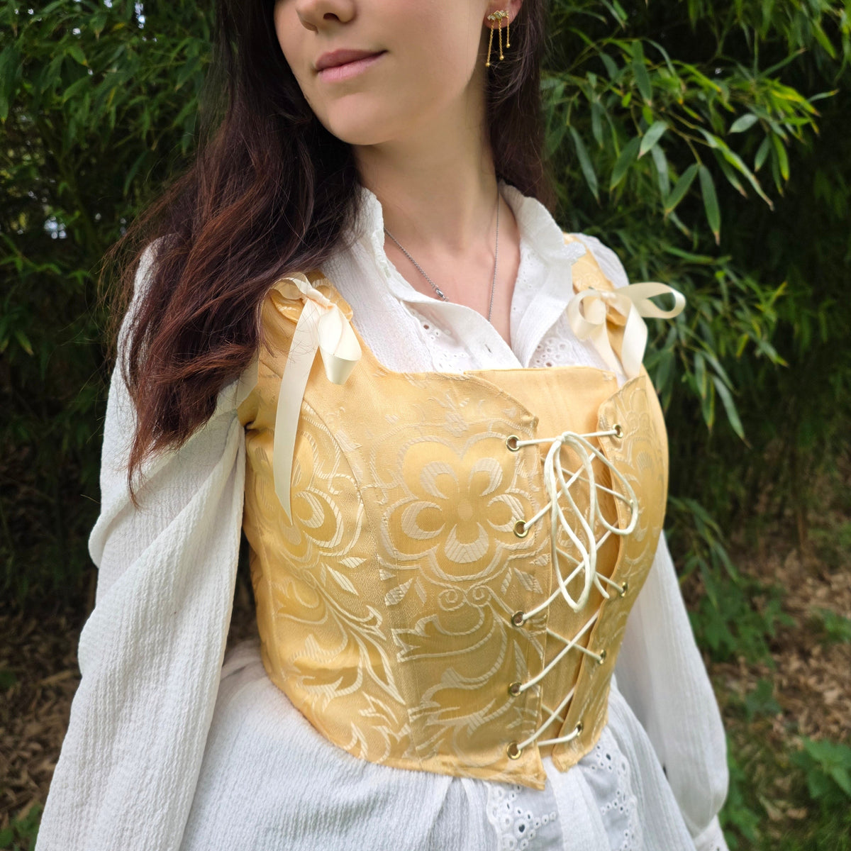 Corset romantique Gold