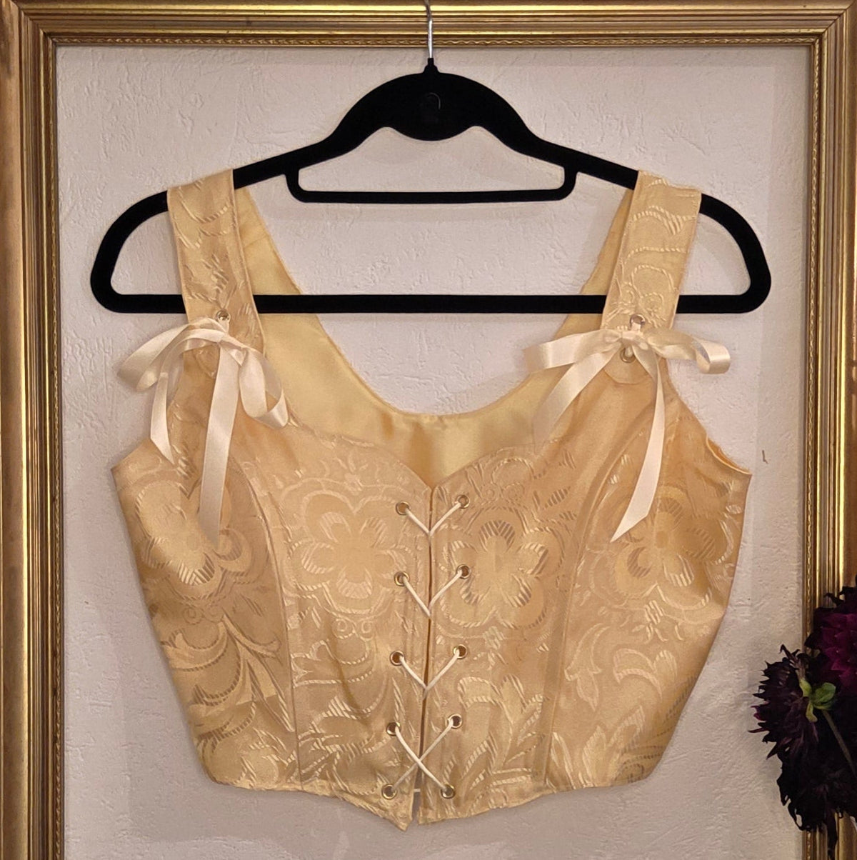 Corset romantique Gold