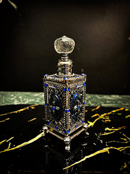Fiole de Parfum Carrée – Élixir d’Azur